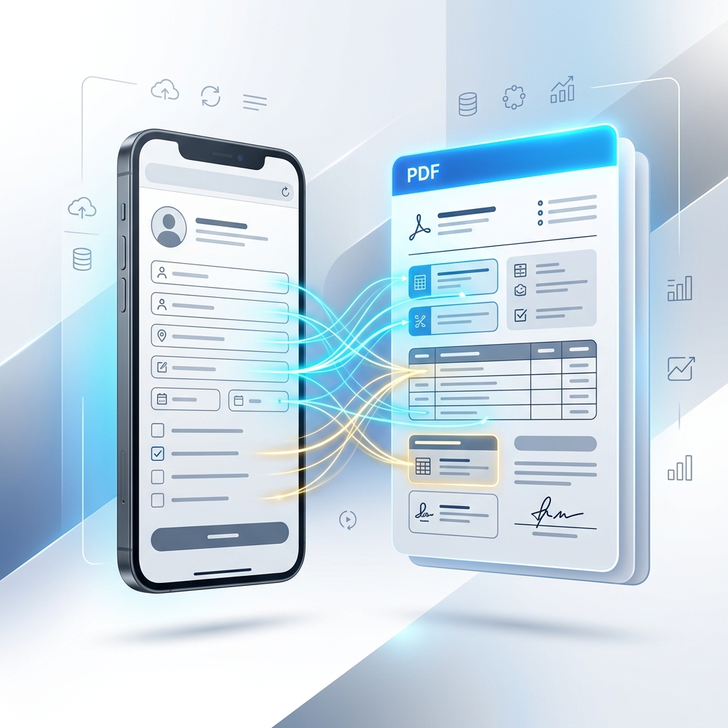 Document Automation Workflow Mockup